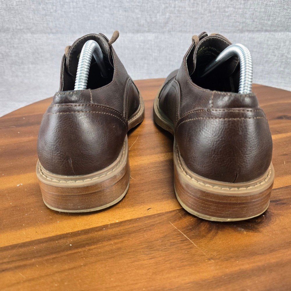 Perry Ellis Portfolio Mens Brown Cap Toe Oxford Dress Shoes PEFST14130B-2 Size 8 - Picture 11 of 16